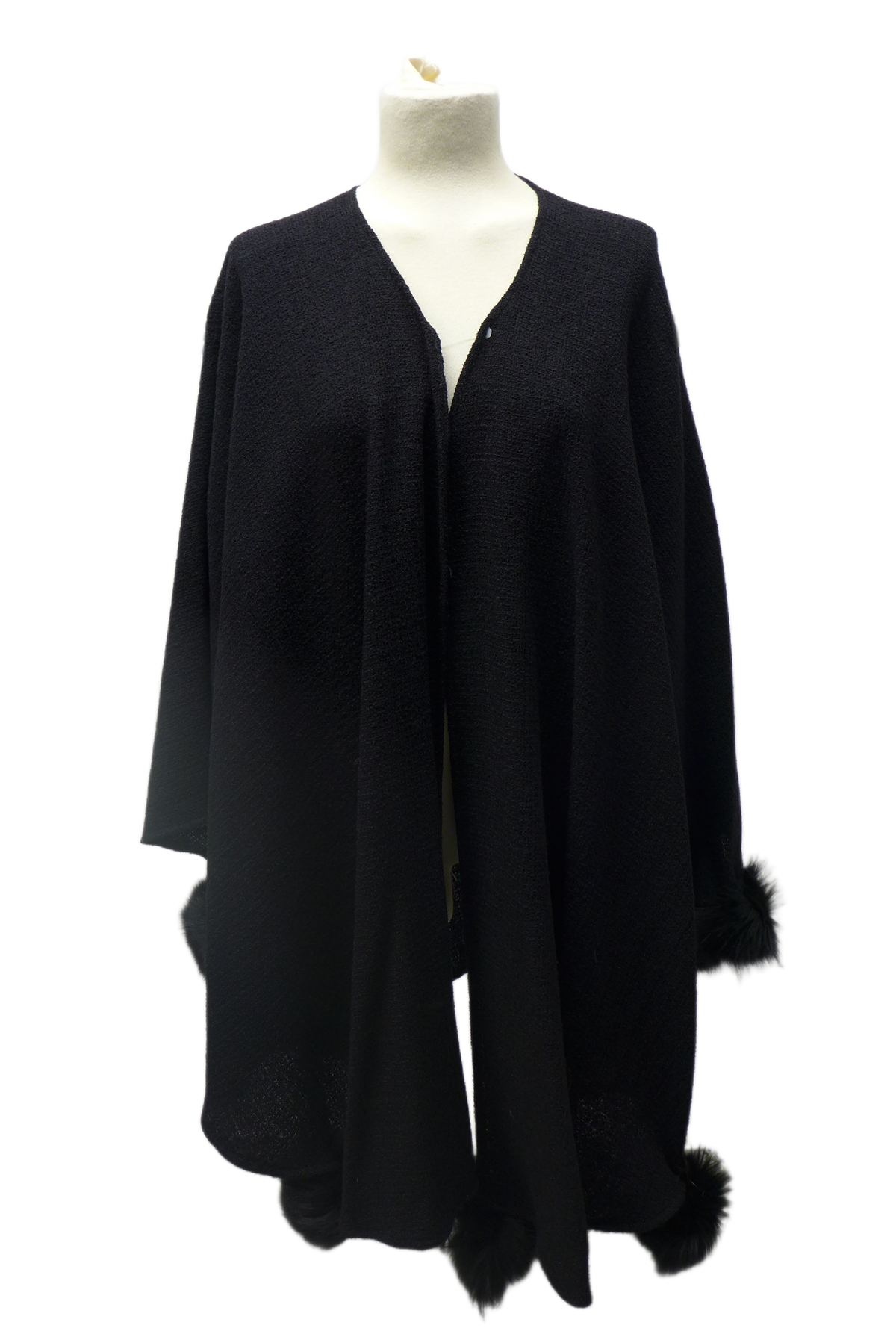 Pomponette noir