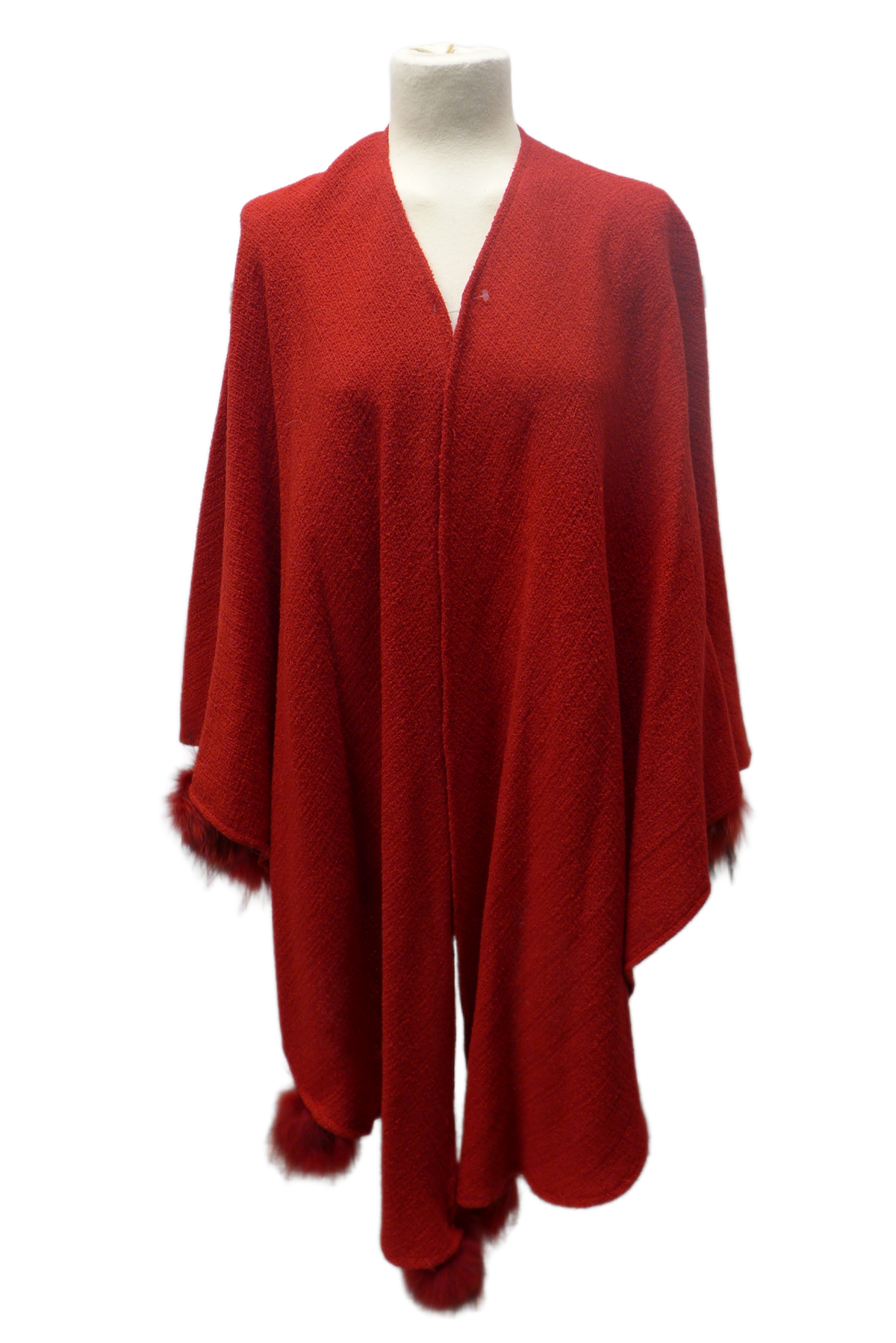 Pomponette rouge