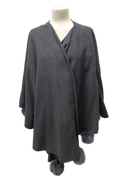 Pomponette gris anthracite