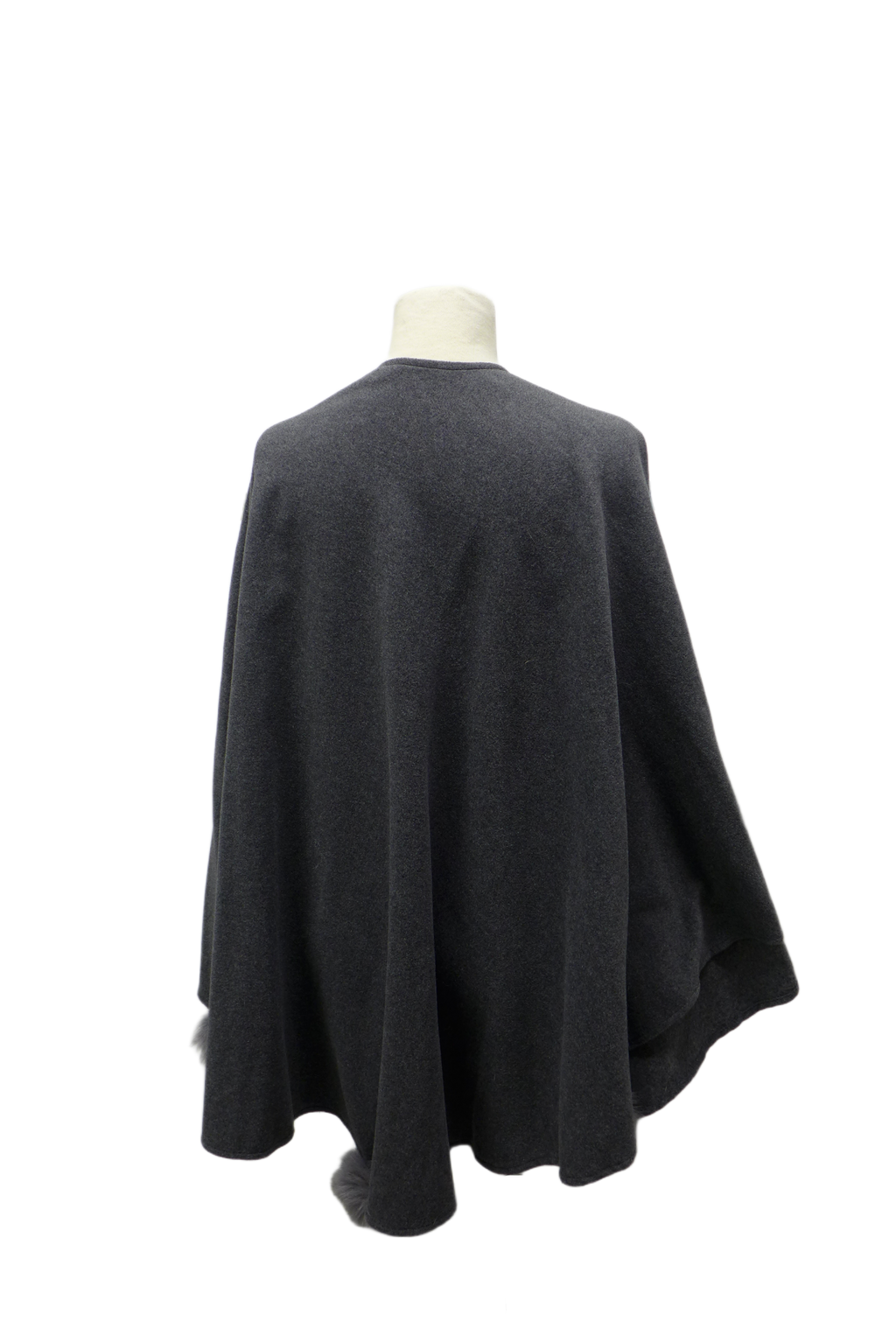 Pomponette gris anthracite