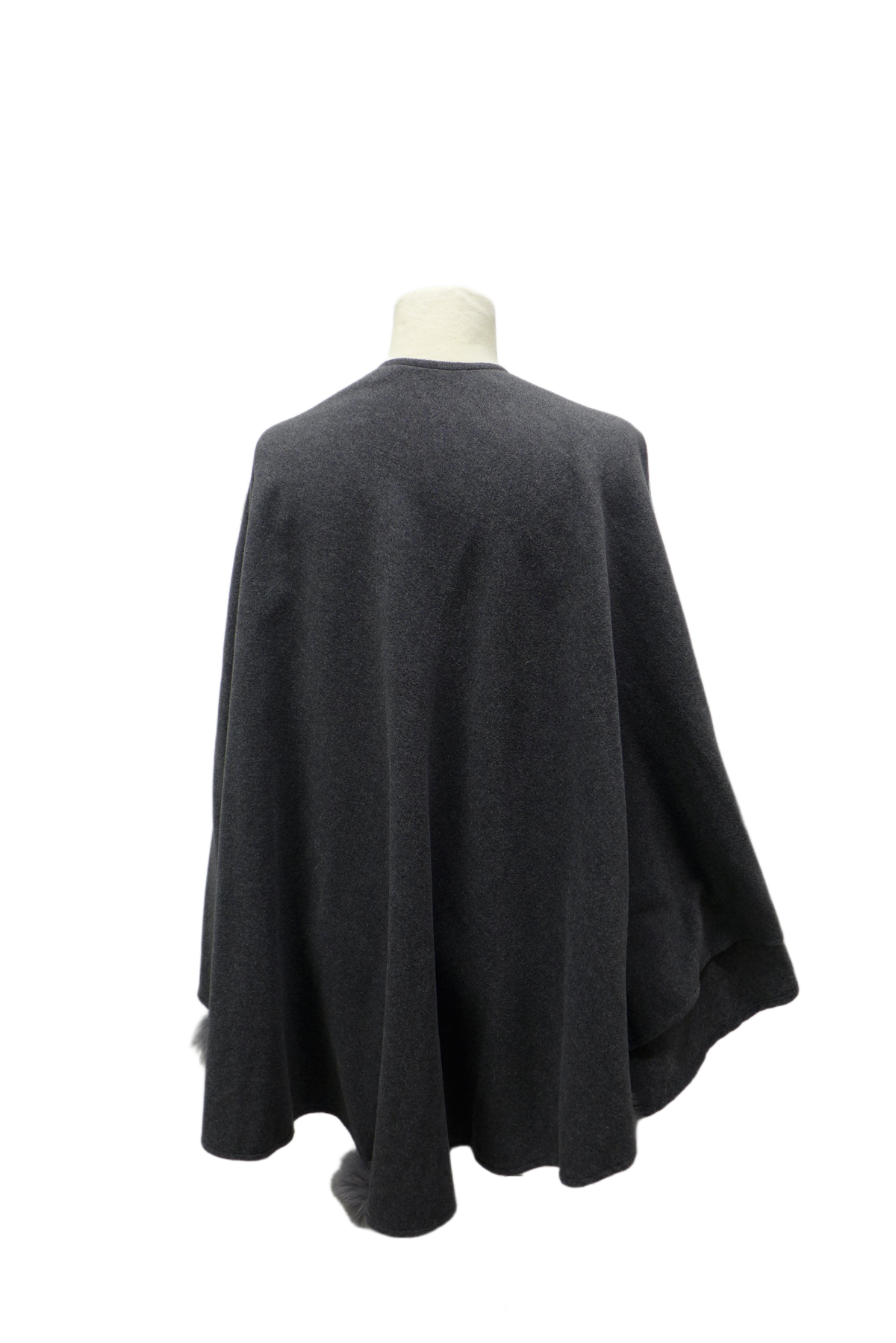 Pomponette gris anthracite
